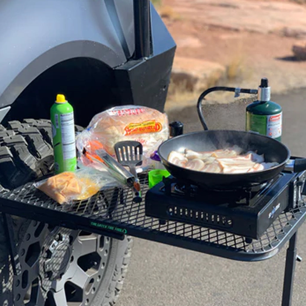 Tailgater Tire Table - ALUMINUM - LARGE Size