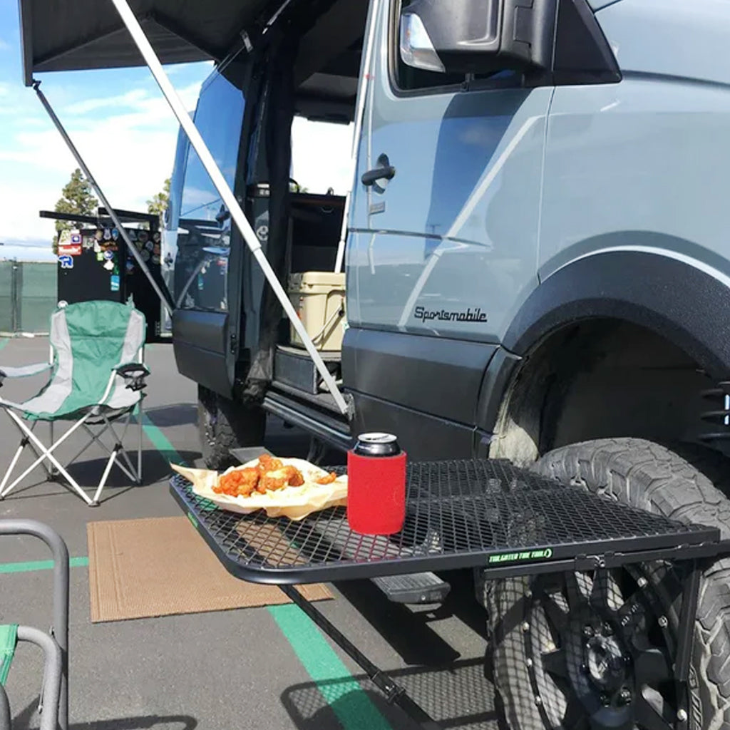 Tailgater Tire Table - STEEL - LARGE Size
