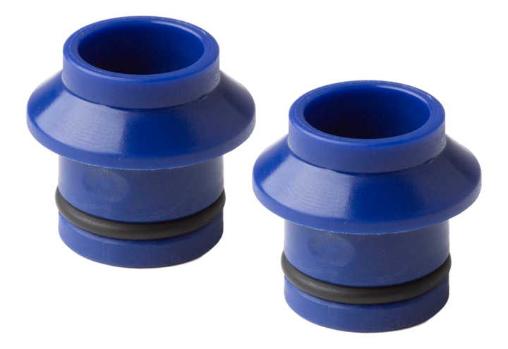 HUSKE 15x100mm Thru-Axle Plugs - BLUE