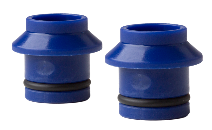 HUSKE 15x100mm Thru-Axle Plugs - BLUE