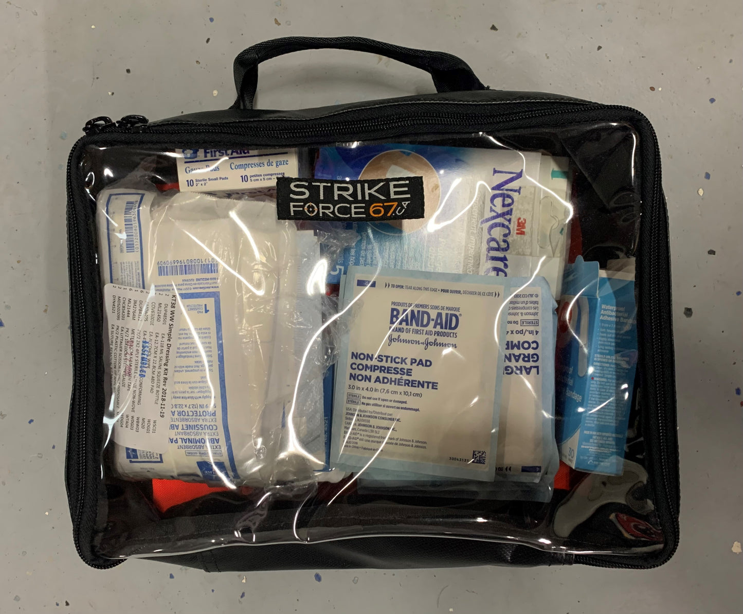 SF67 Storage Bag - Clear Top - Small